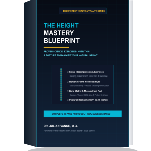 The Height Mastery Blueprint: Proven Science, Exercises, Nutrition & Posture to Maximize Your Natural Height